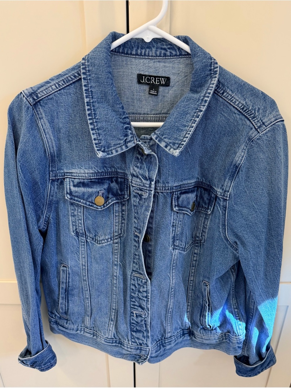 J.Crew Light Blue Denim Jacket